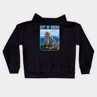 City of Rocks Idaho Kids Hoodie